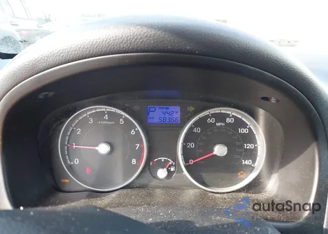 2010 Hyundai Accent Gls z USA, uszkodzony, nr VIN KMHCN4AC6AU502953